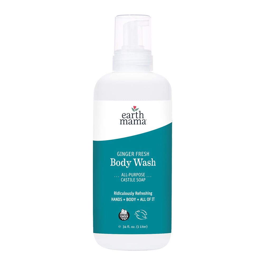 Ginger Fresh Castile Body Wash Liter