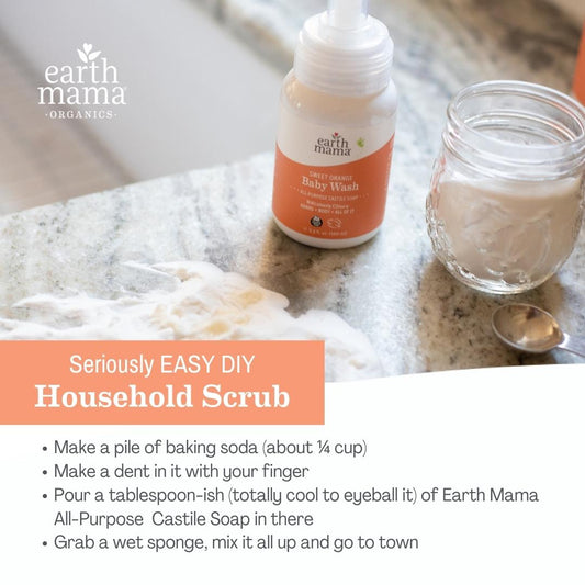 Make Your Own Safe, Non-toxic Scrubby Cleanser!