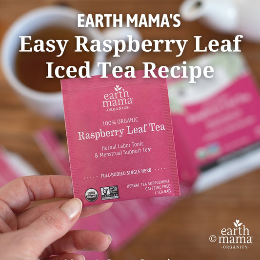 How to Make Raspberry Leaf Iced Tea