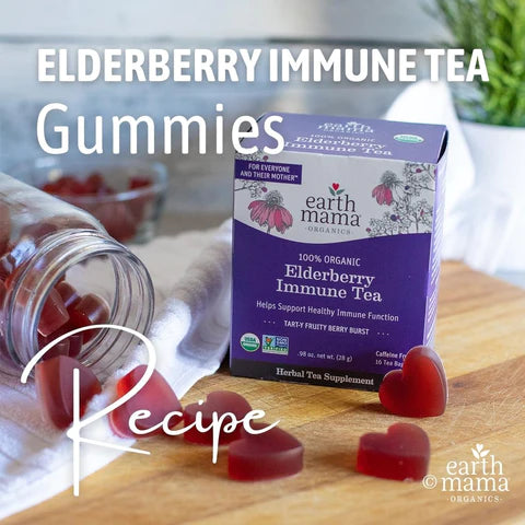 Sugar-free Organic Elderberry Immune Gummies Recipe