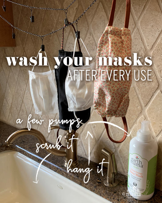 Wash Your Masks, Please and Thank You!