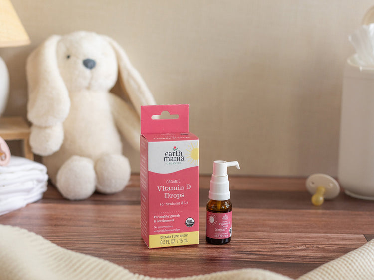 Organic Vitamin D Drops Baby Supplement