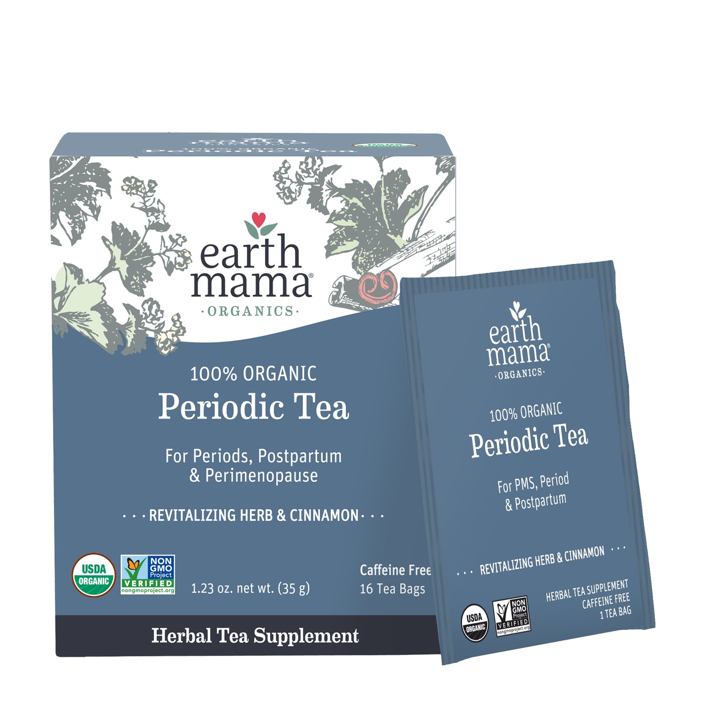 Organic Periodic Tea for perimenopause