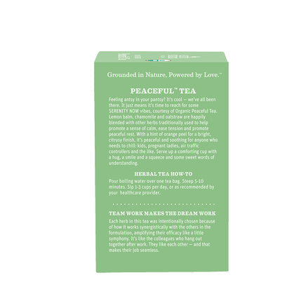 Organic Peaceful™ Tea