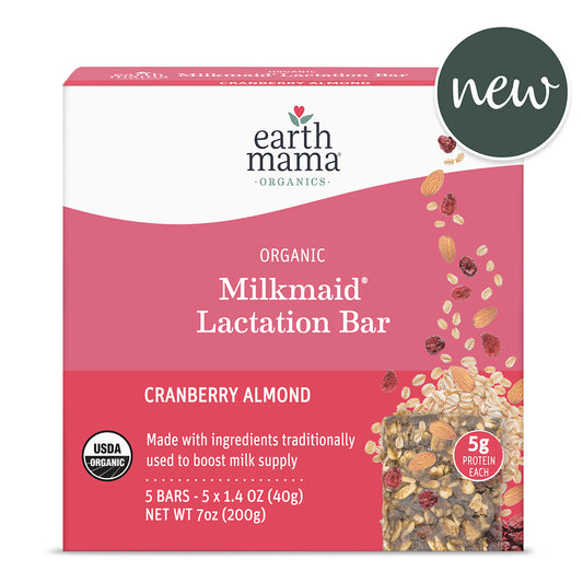 Organic Milkmaid® Lactation Bars Cranberry Almond
