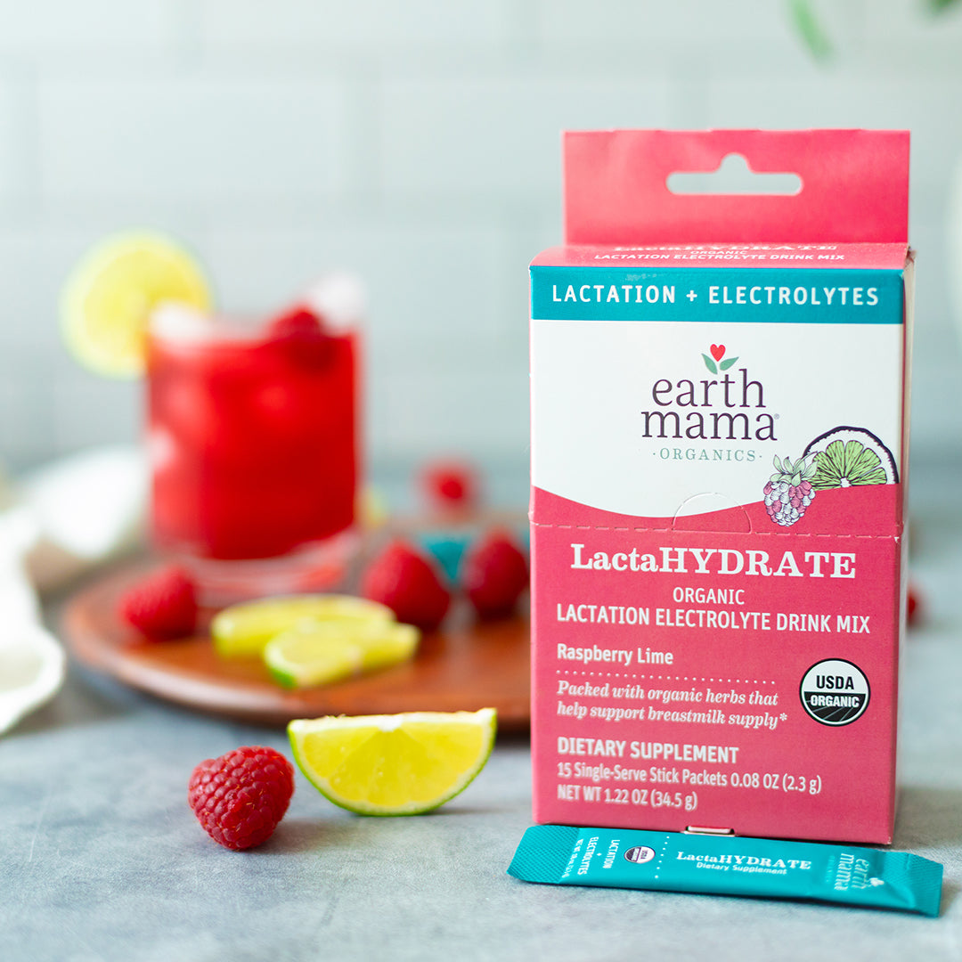 LactaHYDRATE Organic Lactation Electrolyte Drink Mix