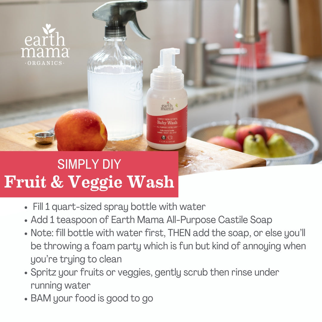 Simply DIY Fruit & Veggie Wash