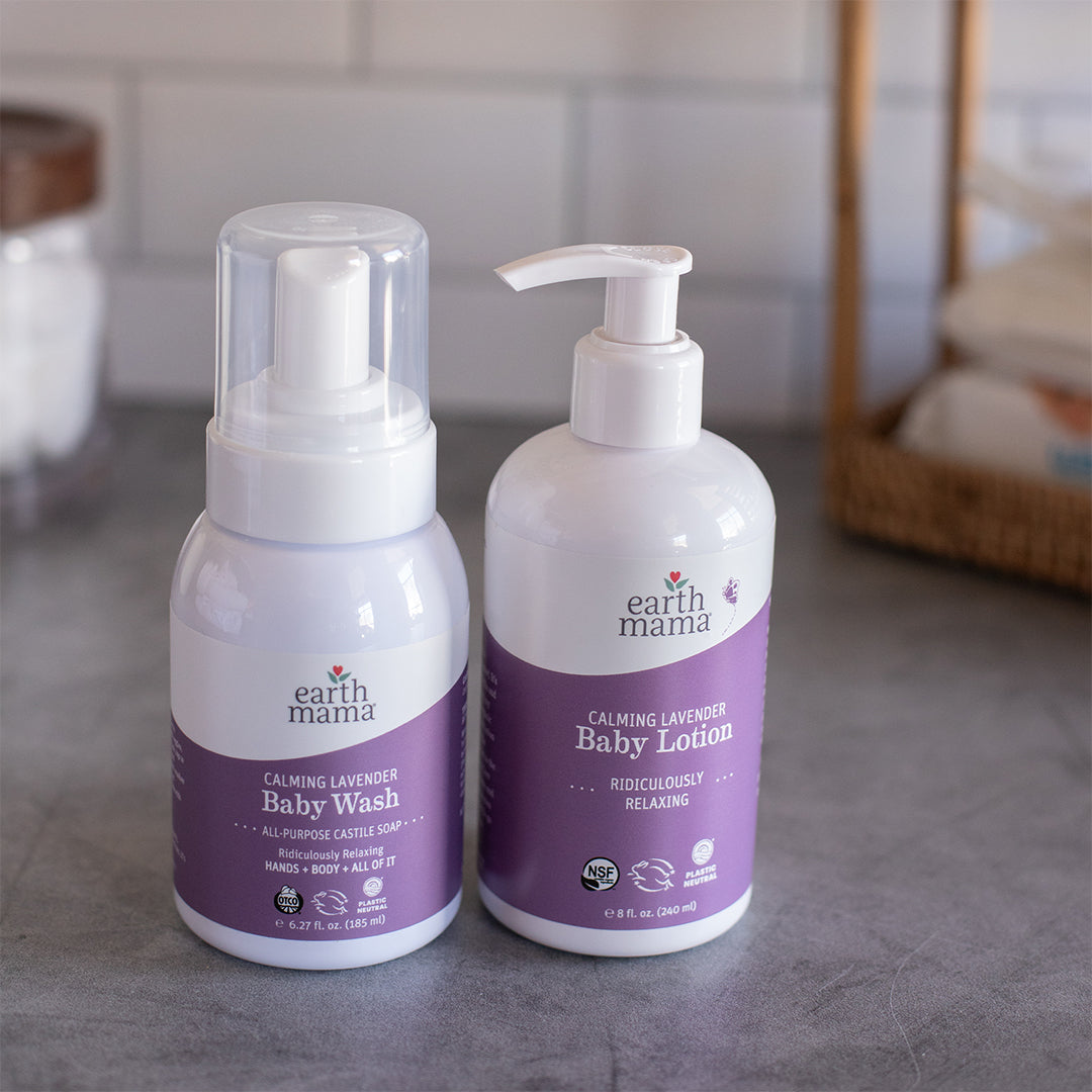 Calming Lavender Baby Wash + Lotion Set