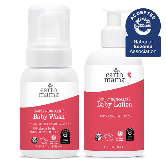 Simply Non-Scents Baby Wash + Lotion Set